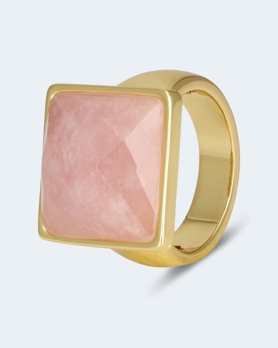 Produktabbildung für Ring mit Rosenquarz
