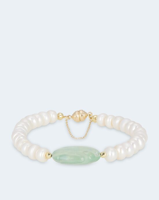 Produktabbildung für Armband aus Perlen & Fluorit