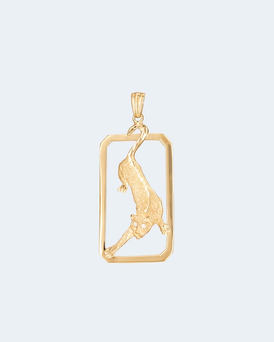 Produktabbildung für Brillantanhänger "Panther" 0,04 ct