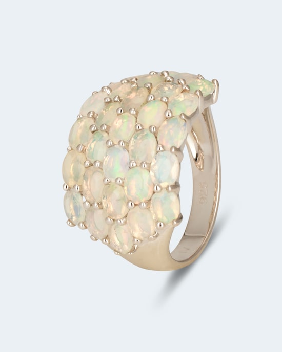 Produktabbildung für Ring mit Äthiopischem Opal