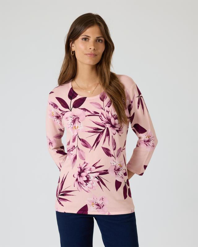 Classic Pullover "Floraler Traum"