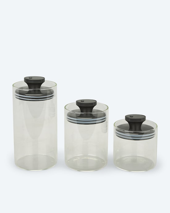 Produktabbildung für Vakuum-Vorratsgläser, 3tlg. zW