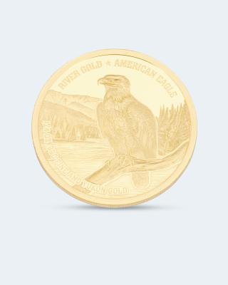 Goldmünze Rivergold American Eagle