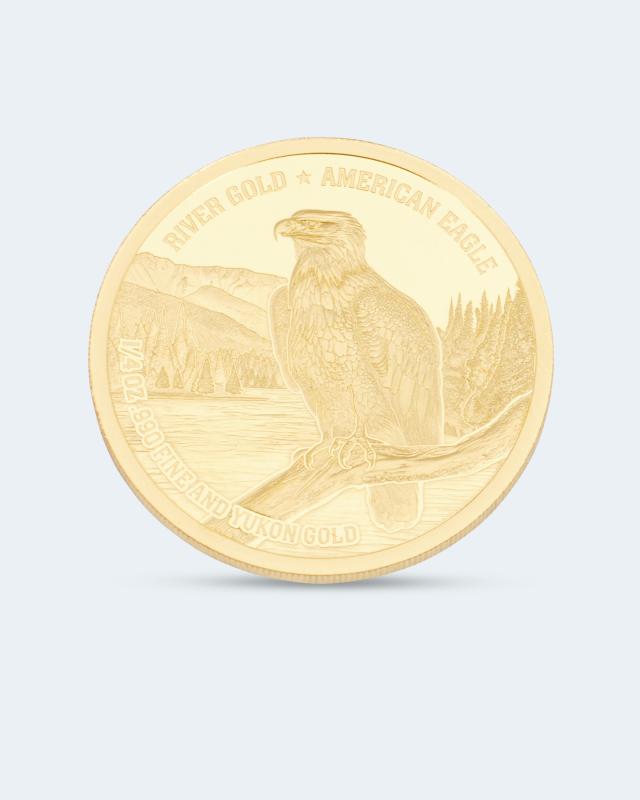 Goldmünze Rivergold American Eagle