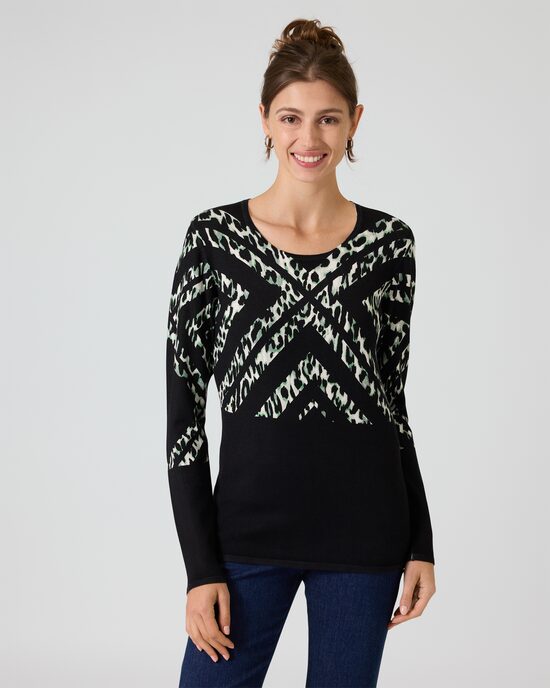 Produktabbildung für Classic Pullover "Animal"