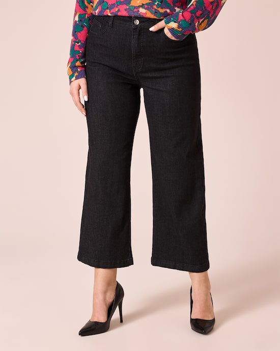 Produktabbildung für Denim Culotte mit Shape Effekt