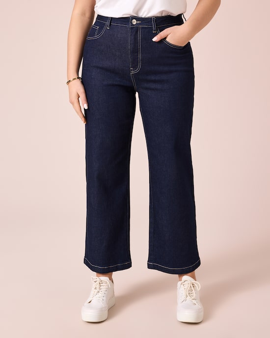Produktabbildung für Denim Culotte mit Shape Effekt