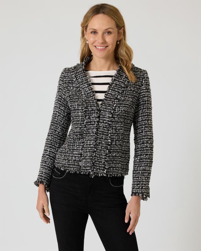 Bouclé Blazer