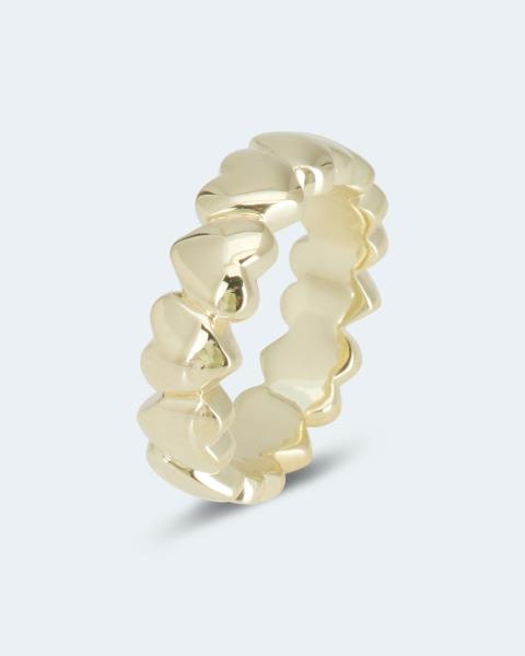 Produktabbildung für Ring "Herzen"