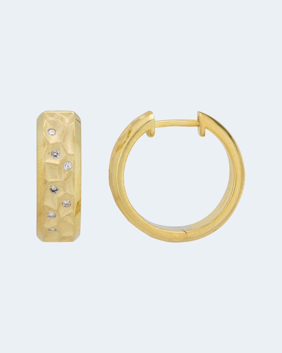 Produktabbildung für Diamant-Creolen 0,10 ct