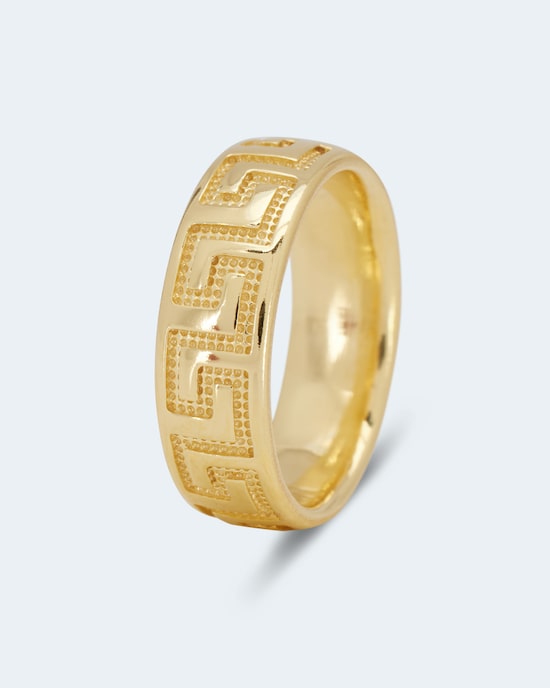 Produktabbildung für Ring im Mäanderdesign