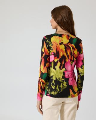 Shirt mit Blumen-Print