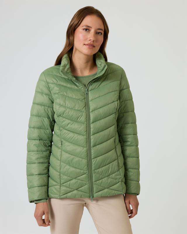 Steppjacke Light mit Kapuze