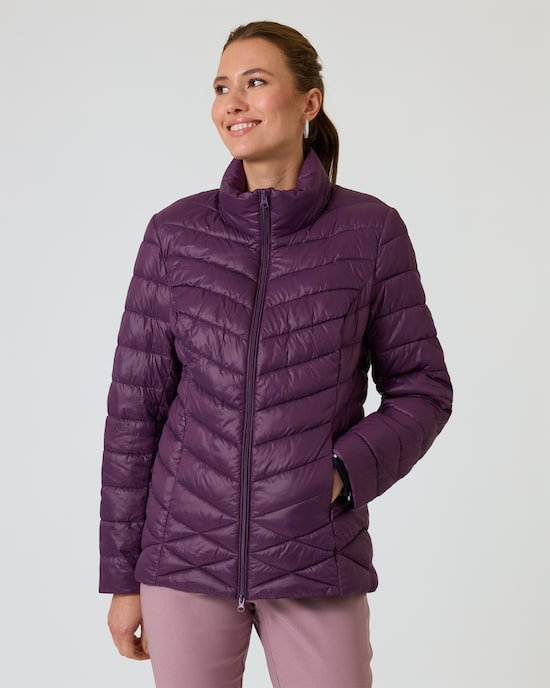 Produktabbildung für Steppjacke Light mit Kapuze