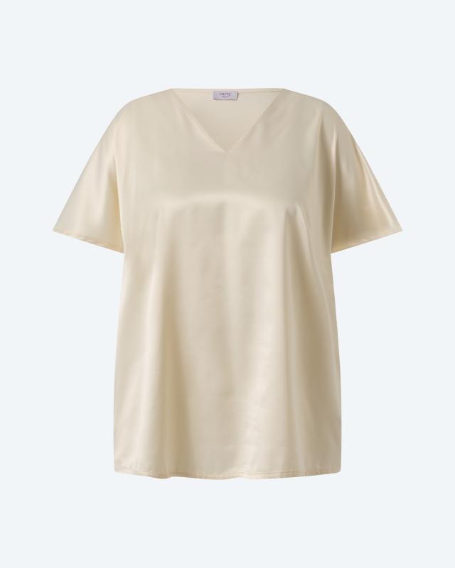 Shirt mit Satin-Front