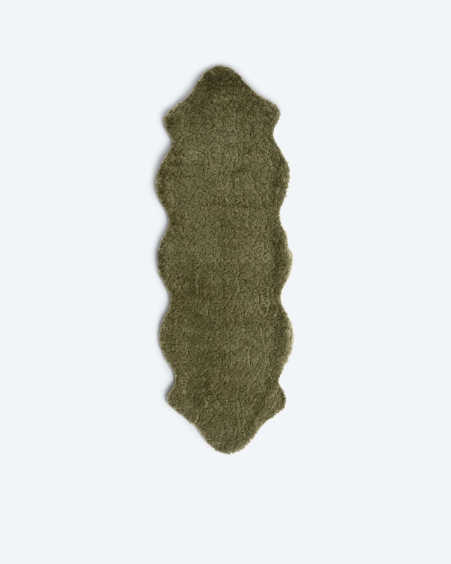Läufer in Curled-Lammfell-Optik "Kai"