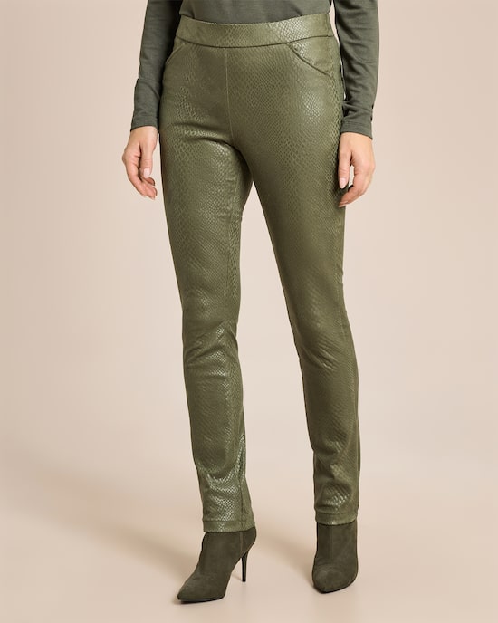 Produktabbildung für Schlupfhose in Schlangenlederoptik