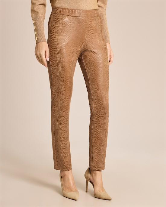 Produktabbildung für Schlupfhose in Schlangenlederoptik