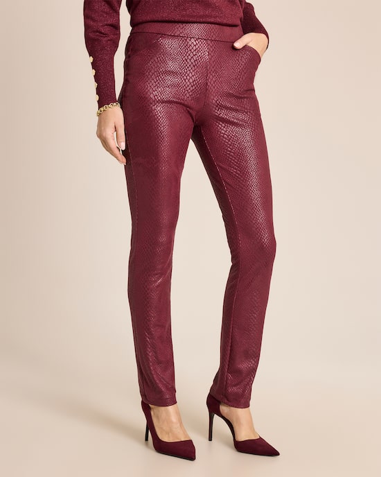 Produktabbildung für Schlupfhose in Schlangenlederoptik