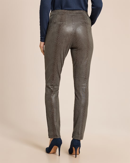 Produktabbildung für Schlupfhose in Schlangenlederoptik