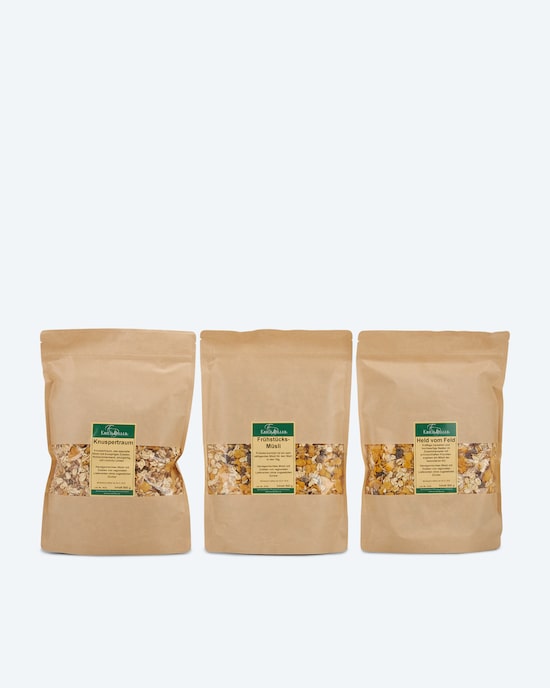 Produktabbildung für Müsli-Mix Kennenlern-Set, 3tlg.
