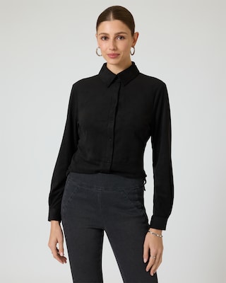 Produktabbildung 2 für Bluse aus Wildlederimitat