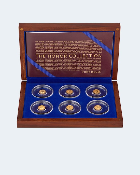 Produktabbildung für Goldmünzen-Set The Honor Collection 2023