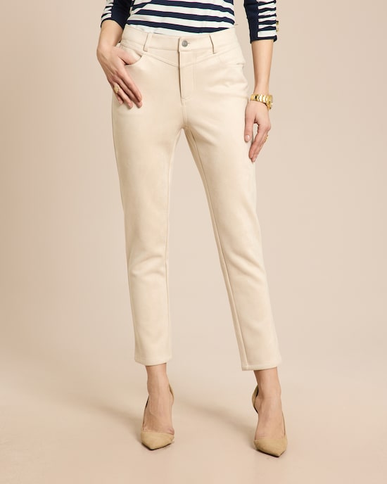 Produktabbildung für Veloursimitat-Hose Modell "Wow"