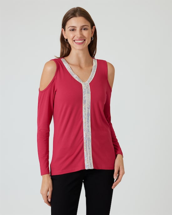 Produktabbildung für Shirt mit Cut-Outs