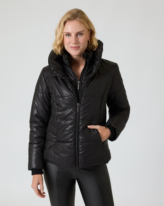 Produktabbildung für Steppjacke mit Riegel