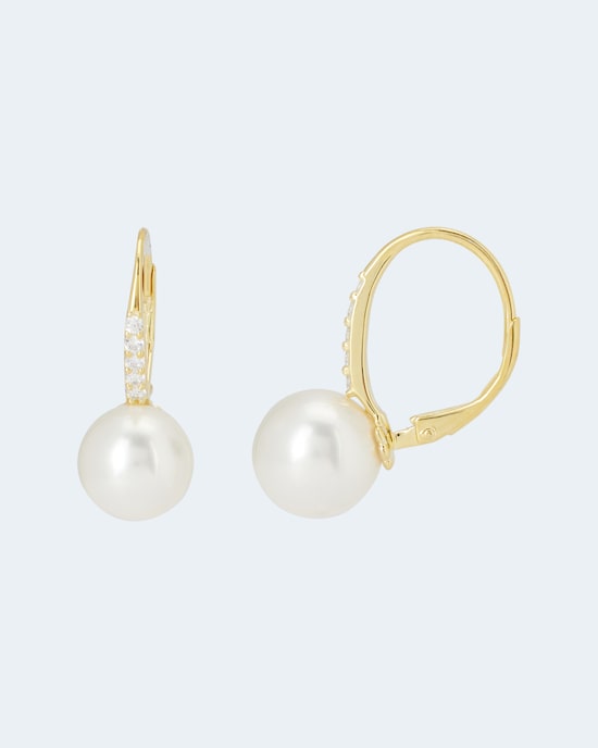 Produktabbildung für Ohrboutons MK-Perle 10 mm & Zirkonia