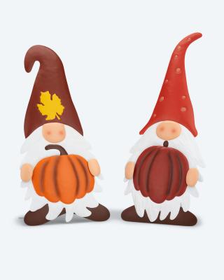 2 Outdoor-Figuren "Herbstwichtel"