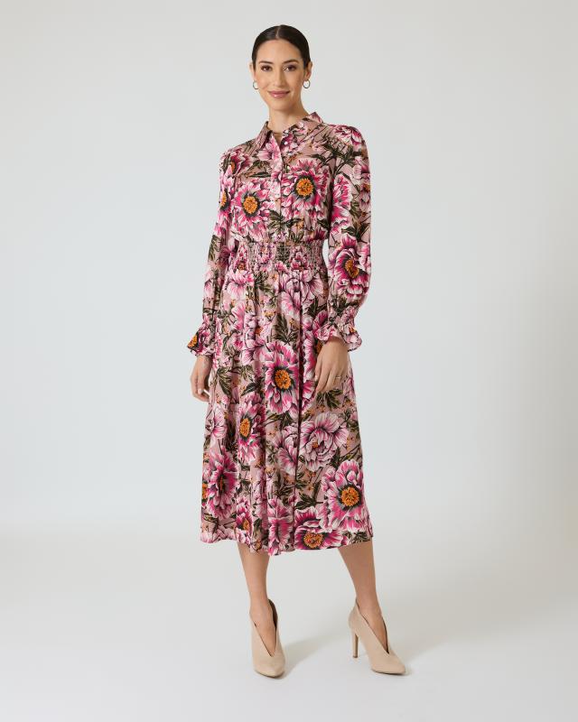 Kleid mit Blumenprint