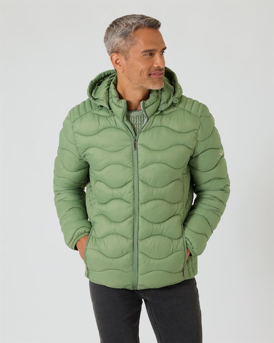 Produktabbildung für Steppjacke mit Kapuze