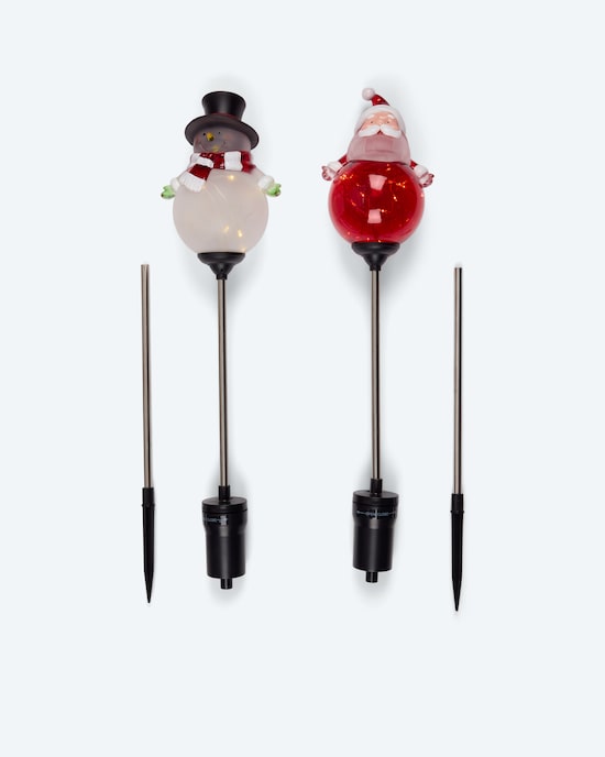 Produktabbildung für Outdoor-LED-Stecker Weihnachtsfiguren, 2 Stück