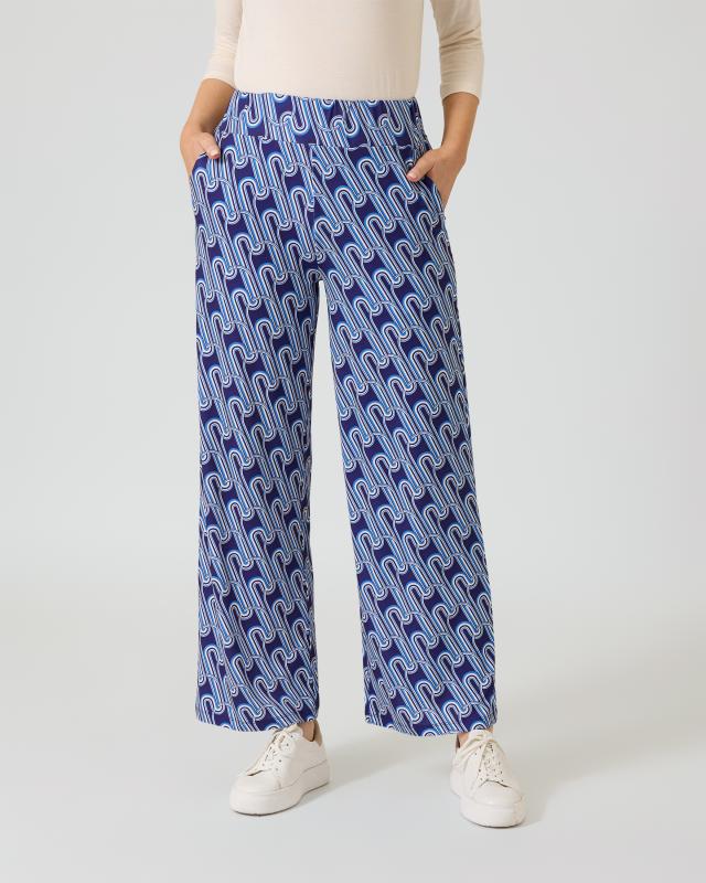 Schlupfhose "Woman Deluxe" mit Grafikprint