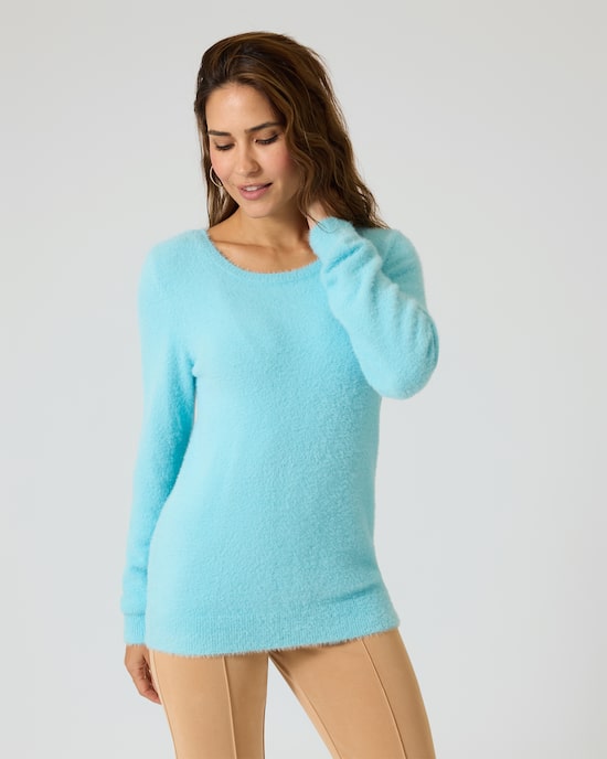 Produktabbildung für Pullover aus Flauschgarn