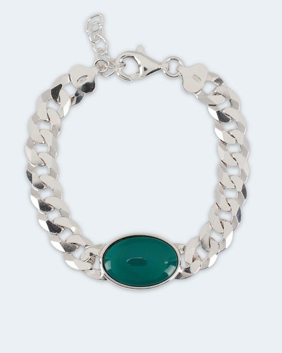 Produktabbildung für Panzerarmband mit Achat
