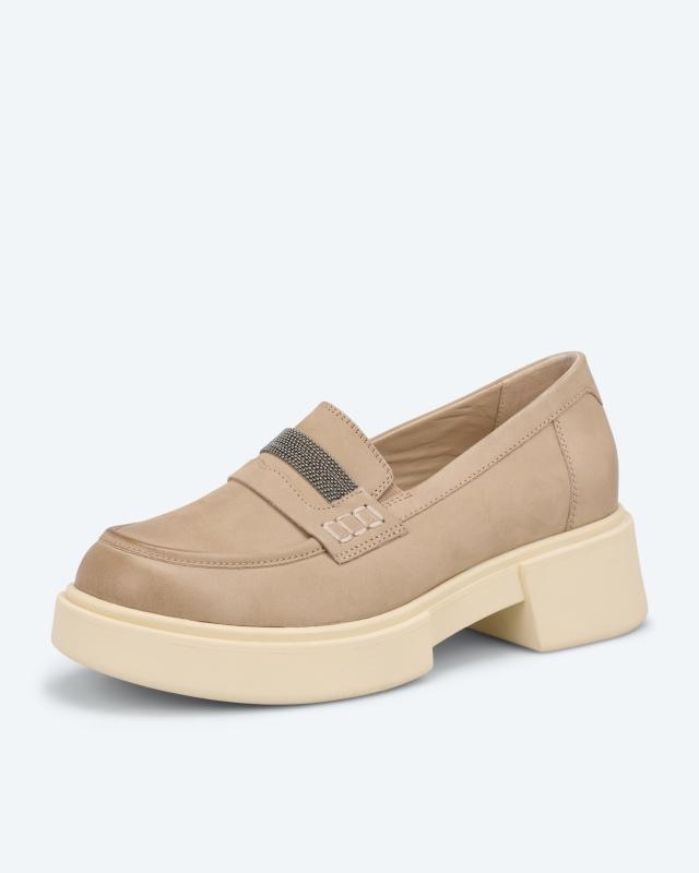 Loafer mit Plateau-Sohle