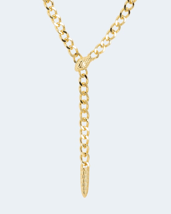 Produktabbildung für Collier mit Schlangenmotiv