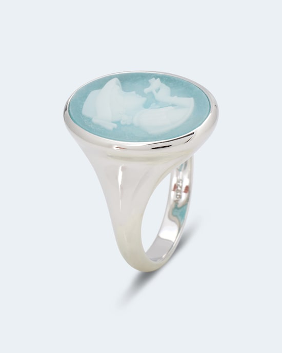 Produktabbildung für Ring mit Aventurin Kamee