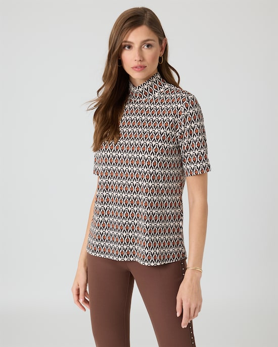 Produktabbildung für Shirt mit Stehkragen