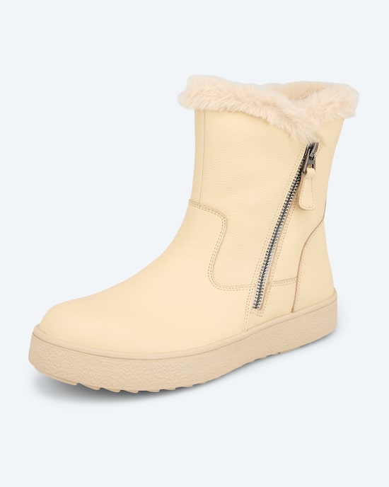 Produktabbildung für Stiefel mit Fellkragen