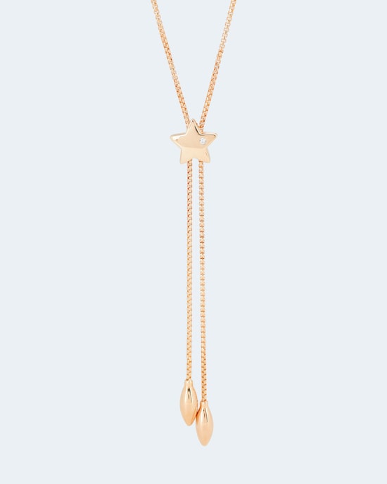 Produktabbildung für Y-Collier mit Zirkonia