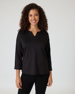 Produktabbildung für Shirt mit 3/4-Ärmeln