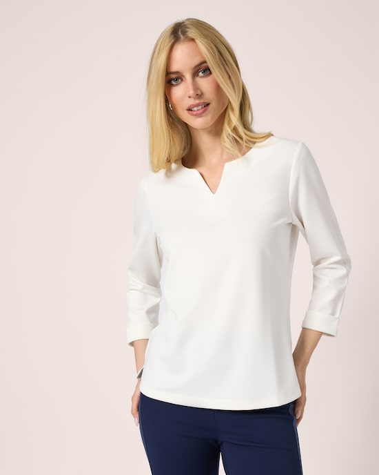 Produktabbildung für Shirt mit 3/4-Ärmeln