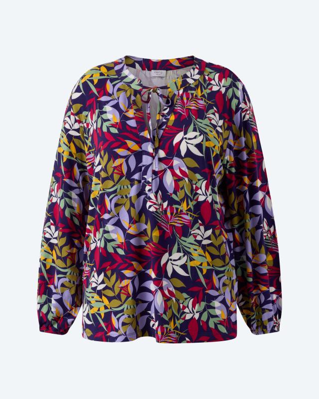 Blusen-Shirt mit Print