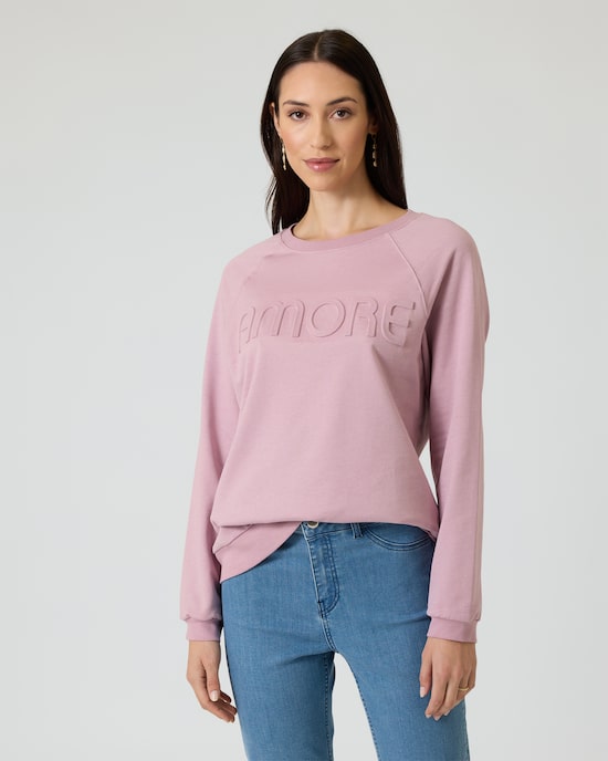 Produktabbildung für Sweatshirt "AMORE"