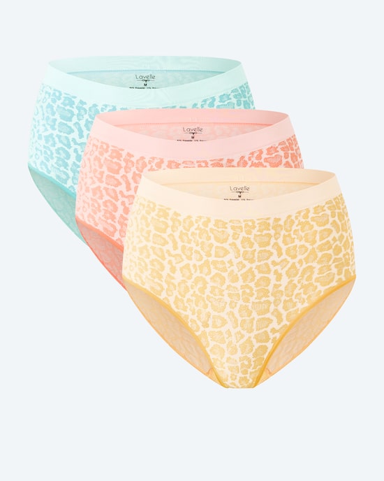 Produktabbildung für Seamless Slips "Leopard", 3er Pack