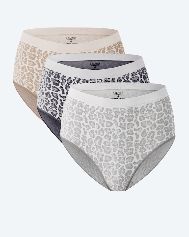 Seamless Slips "Leopard", 3er Pack